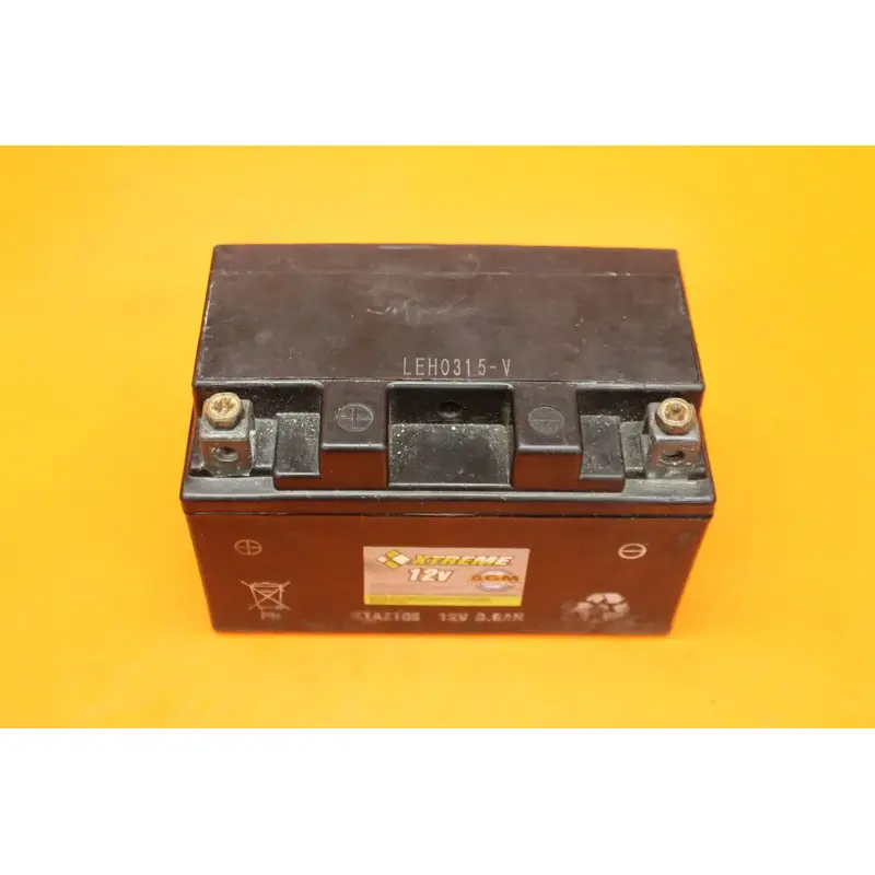 06-16 YAMAHA YZF R6 BATTERY AGM XTREME 12V 8.6AH