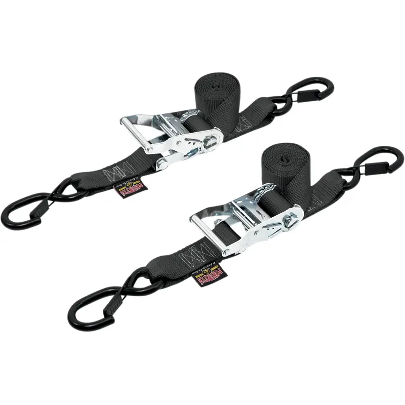 Powertye mfg. 1-1/2" Ratchet with Safety Latch Hooks