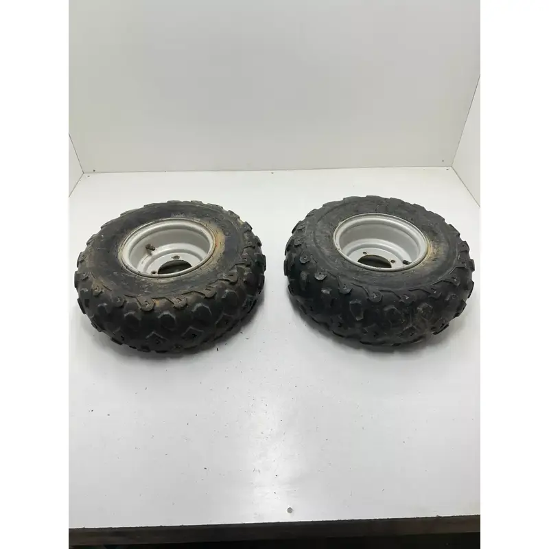 2006 06 Polaris Sportsman 90 OEM STRAIGHT Wheel Rim Front Back 8 x 5.5