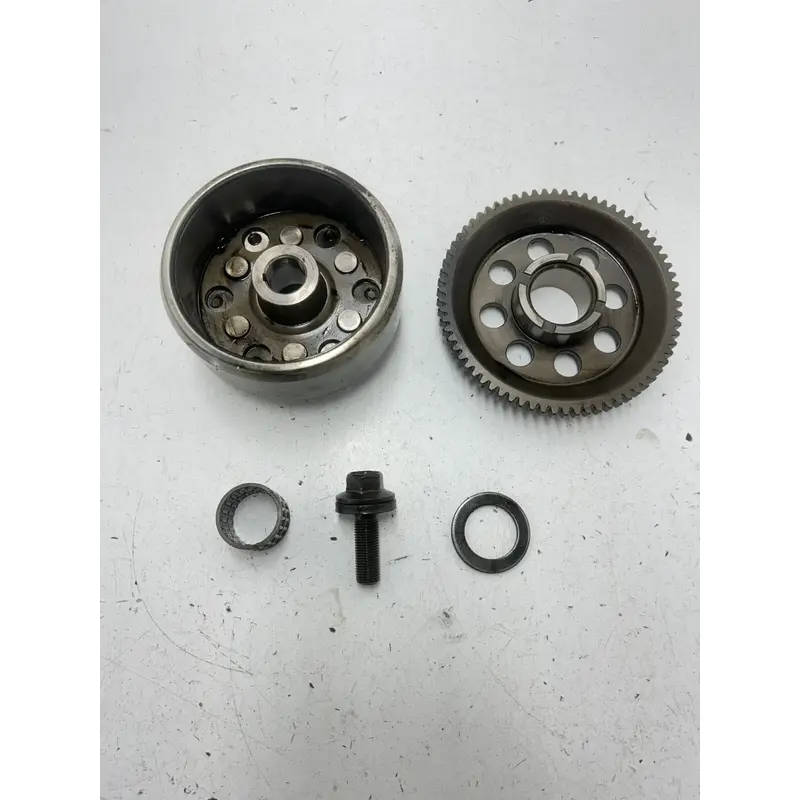 88 1988 Honda Fourtrax 300 TRX300FW 4x4 OEM Flywheel Magneto Fly Wheel Gear Clut