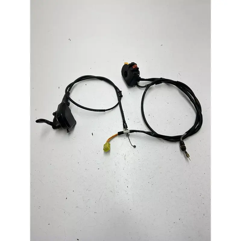04 2004 Suzuki Eiger 400 LTF 4x4 OEM GOOD! Thumb Throttle Mount Cable Choke