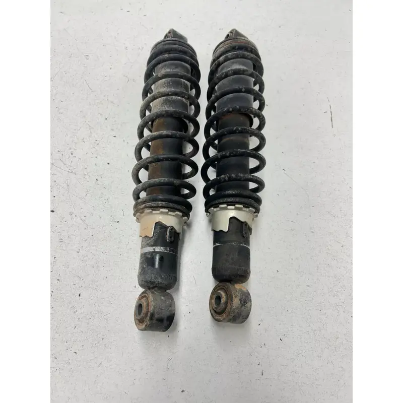 04 2004 Yamaha Bruin 350 YFM350 2x4 OEM GOOD Front Shocks Shock Suspension Sprin