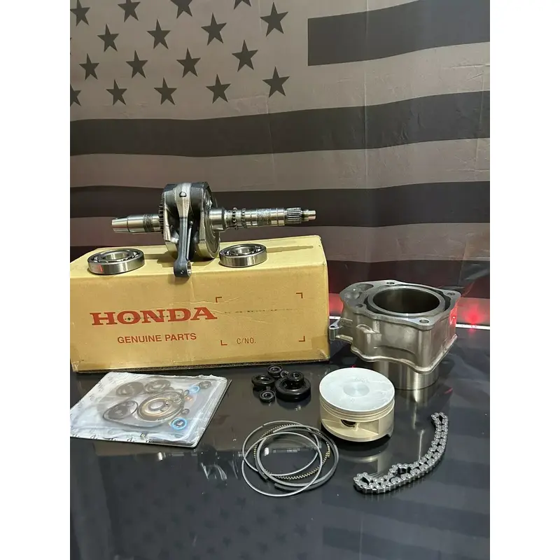 14-25 Honda Rancher 420 Engine Rebuild Kit - Crankshaft Piston Cylinder