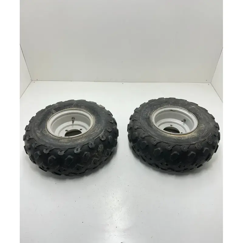 2006 06 Polaris Sportsman 90 OEM STRAIGHT GOOD Wheel Rim Front Back 8 x 5.5