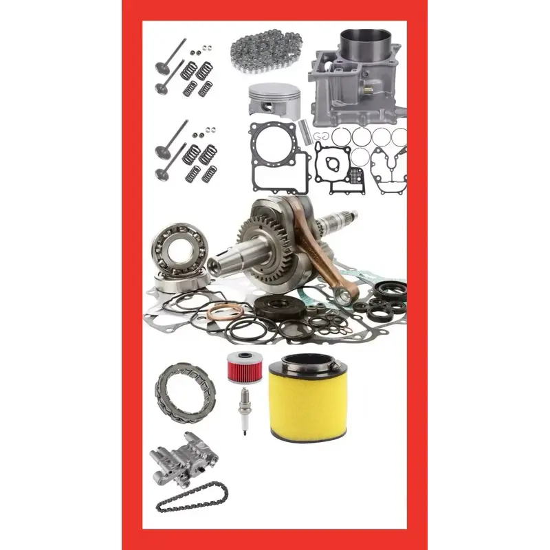 Honda 15-19 Foreman Rubicon 500 FA Automatic Engine Motor Complete Rebuild Kit