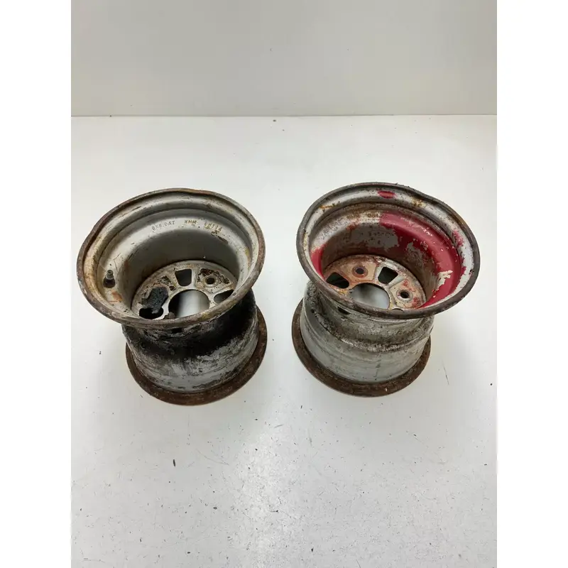 00 2000 Honda Recon TRX250TM  250 2x4 Rear Wheels Rims 8X8 Read Description