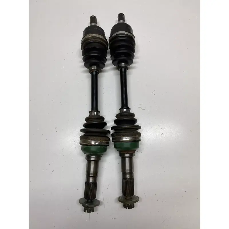 1996 96 Yamaha Wolverine 350 YFM FX 4x4 GOOD Front Axle L R Drive Line Free Ship