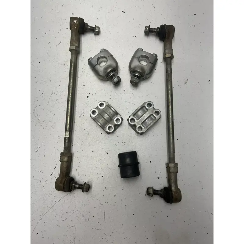 1991 91 Honda trx250x Fourtrax 250x OEM Tie Rod Rods Bar Clamp Guide Steering