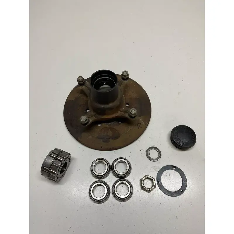 1994 94 Polaris Trail Boss 400 4x4 Front L R Hub Brake Disc Bearing Free Ship