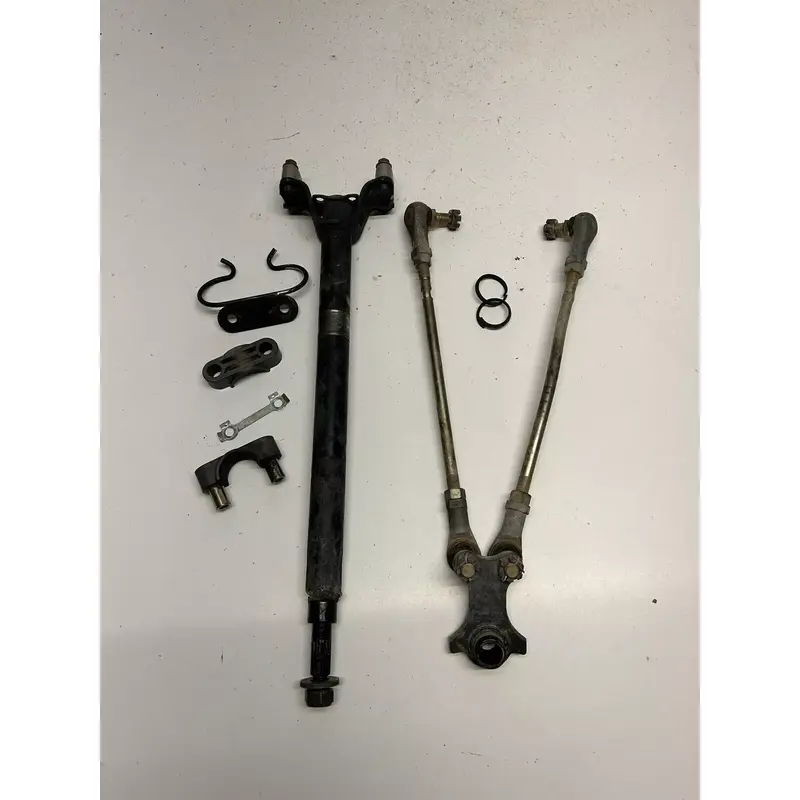 2005 05 Yamaha Bruin YFM 350 2X4 LOT Steering Shaft Post TieRod 1 BENT Free Ship