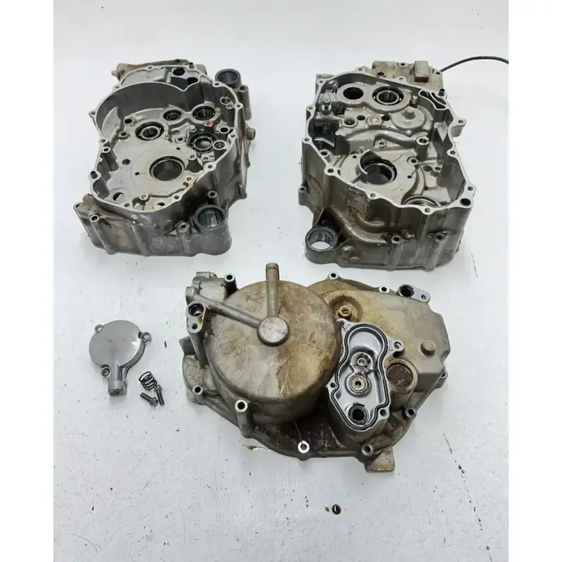01 2001 Honda Rancher 350 TRX350TE Te 2x4 OEM Crankcase Cases Engine Motor