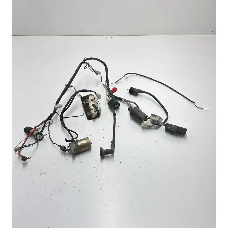 04 2004 Arctic Cat 90 Y-12 2 Stroke 2x4 OEM Wiring Harness Loom Coil Mount READ