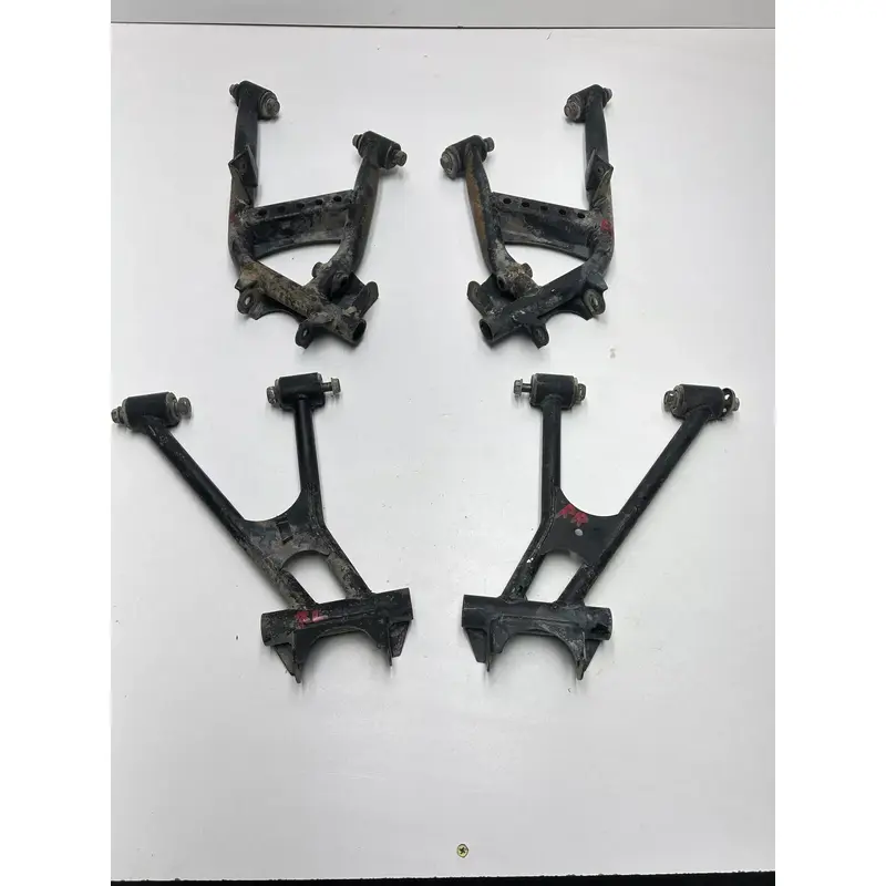 05 2005 Yamaha Kodiak 450 IRS 4x4 OEM Rear Back Upper Lower A Arm Control L R