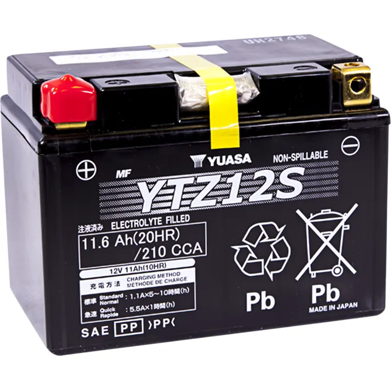 Yuasa AGM Battery - YTZ12S BMW/Honda/Yamaha