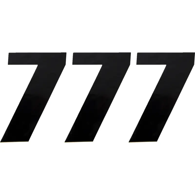 Vinyl Race Numbers