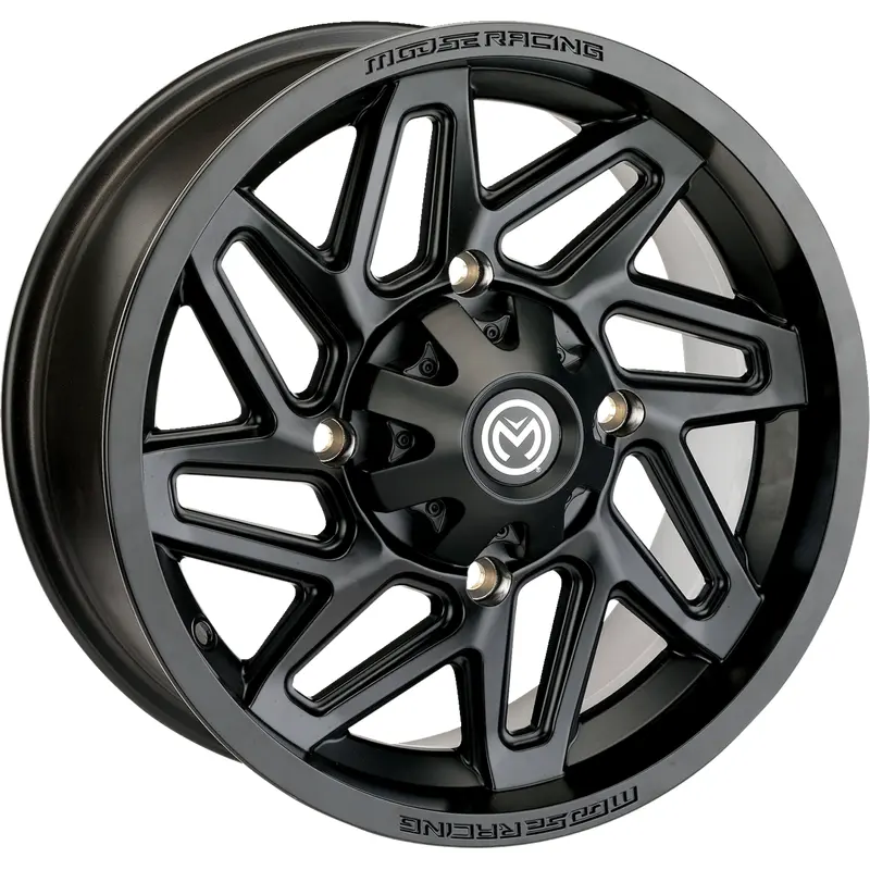 Moose offroad Wheel - 361X - Front/Rear - Black - 14x7 - 4/136 - 4 3 Can-Am/Honda/Kawasaki