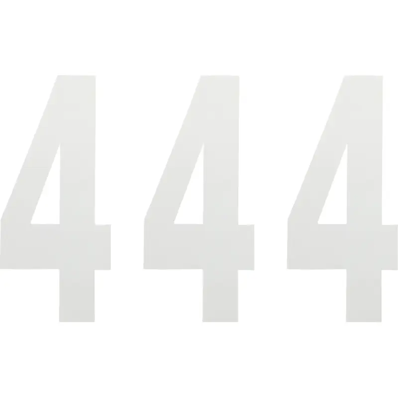 Factory effex FX Number 4 - White - 8"