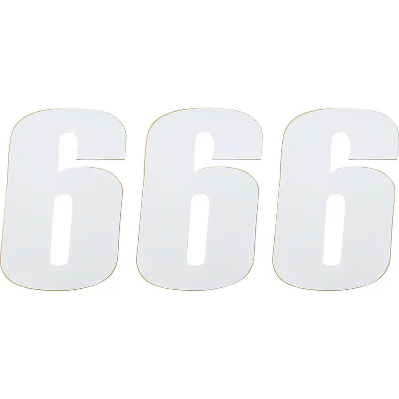 Vinyl Race Numbers