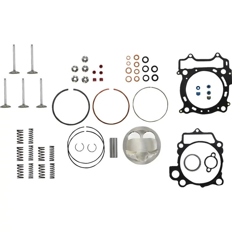 Kibblewhite Top End Kit - White Diamond Valves with Piston Kit - Yamaha YFZ450R