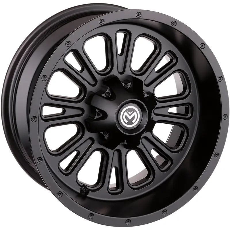 Moose offroad Wheel - 399X - Rear - Black - 14x8 - 4/156 - 4 4 Kawasaki/Polaris/Yamaha