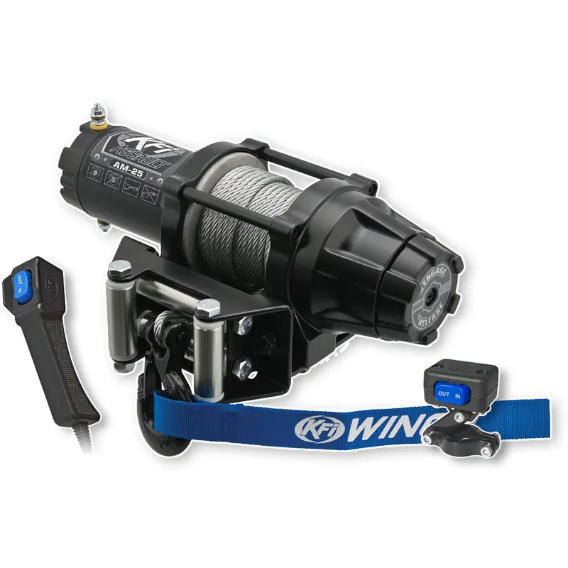 KFI 2500LB STEEL CABLE ASSAULT SERIES WINCH