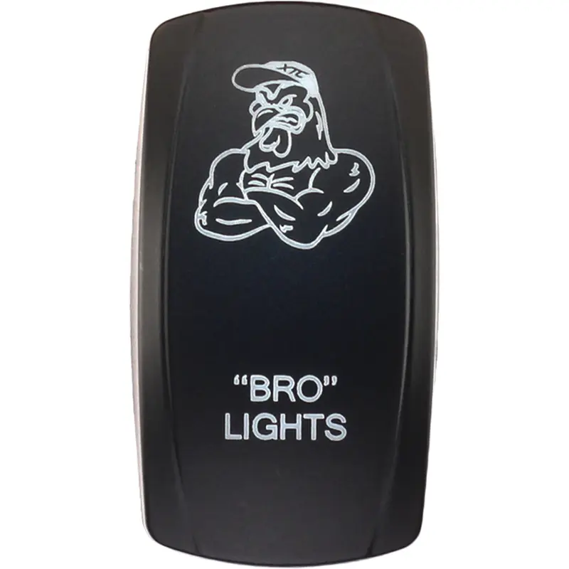 XTC Power Products Dash Switch Rocker Face - Bro Lights
