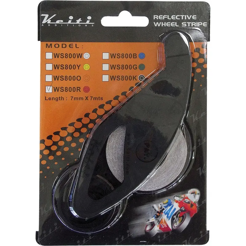 KEITI WHEEL STRIPE KIT 7MM X 6M RED