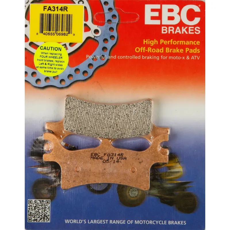 Long-Life Sintered "R" Brake Pads