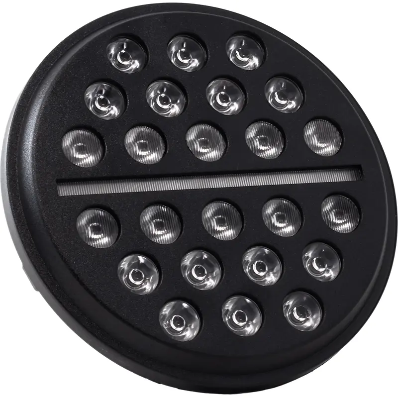 Letric Lighting Co. 7" LED Buck-Shot Mini-Multi Headlamp For Harley 1994-2025
