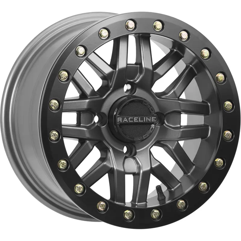 RACELINE RYNO BDLK WHEEL 15X7 4/156 5 2 ( 10MM) GUNMETAL