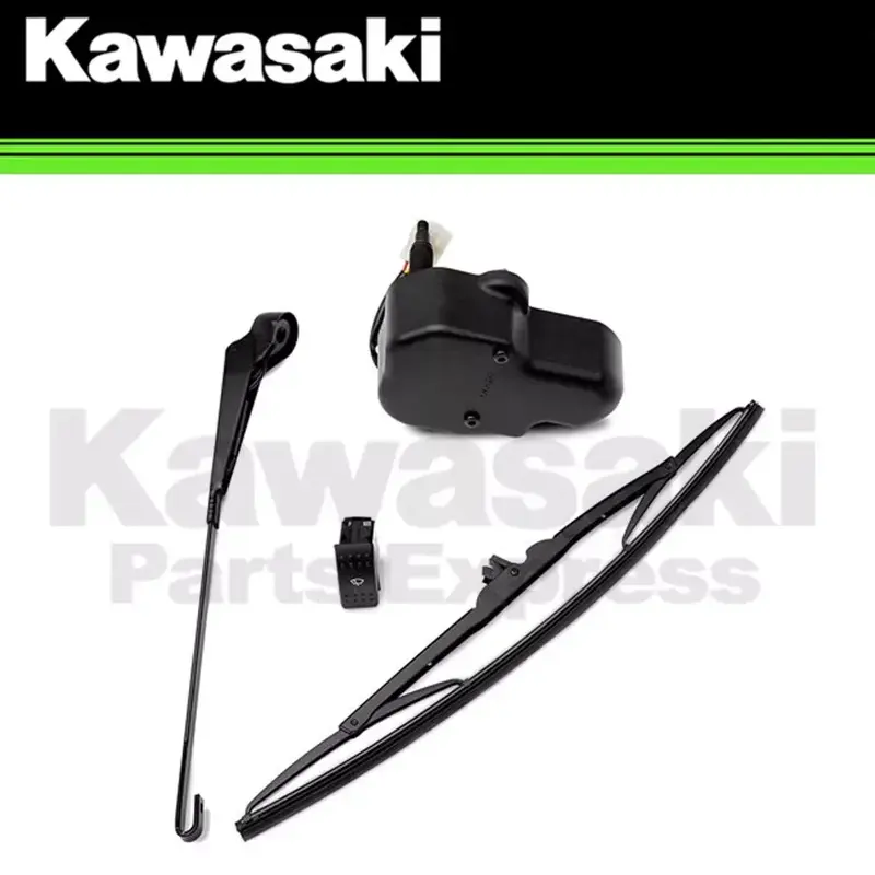 NEW 2015 - 2019 GENUINE KAWASAKI MULE PRO DX FX FXT DXT FXR WINDSHIELD WIPER KIT