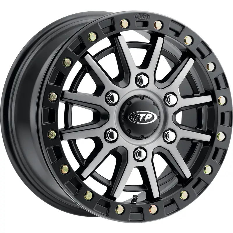 ITP SD10 GREY / BLK RING 15X7 6/5.5 6 1