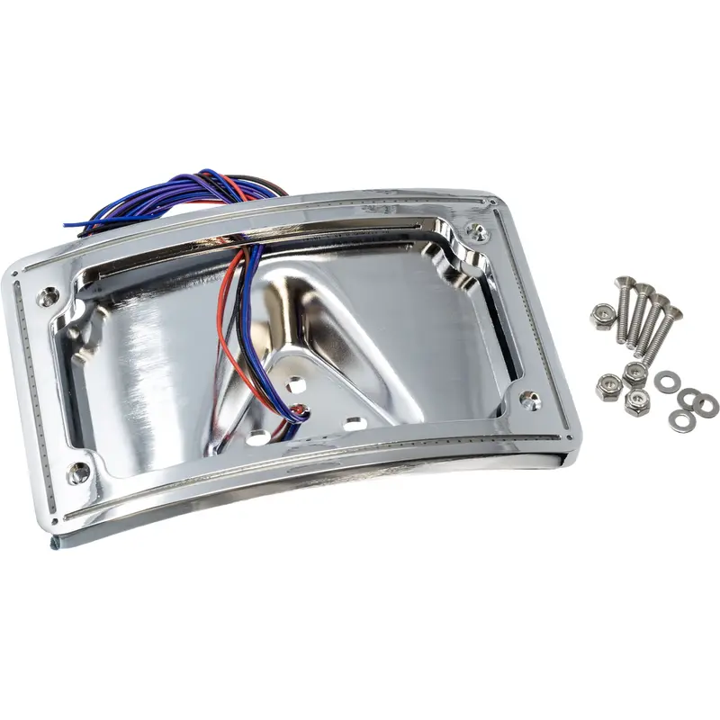 LETRIC LIGHTING CO PERFECT PLATE LIGHT CURVE CHR UNIVERSAL FIT