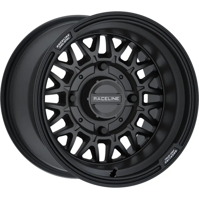 RACELINE RACELINE OMEGA 15X10 4/137 5 5 (0MM) SATIN BLACK
