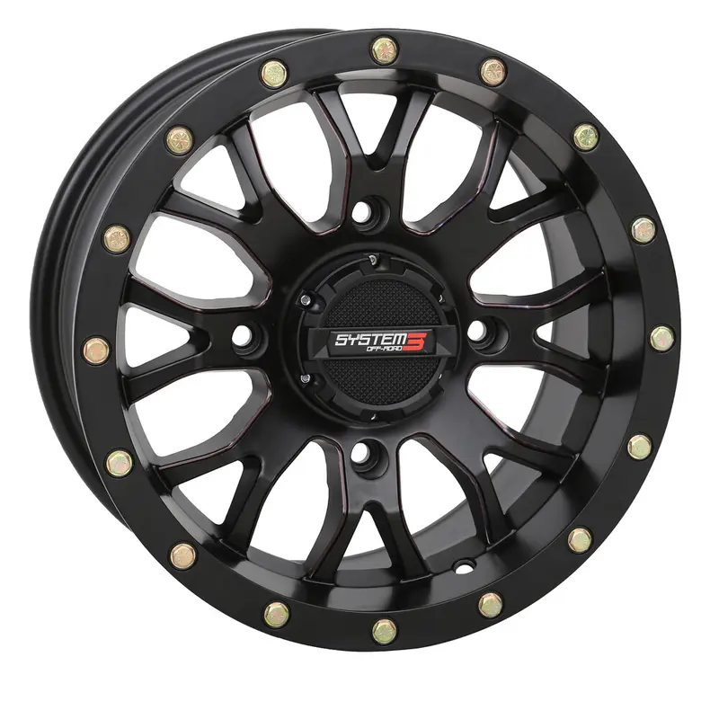 SYSTEM 3 ST3 WHEEL 14X7 5 2 ( 30MM) 4/156 MATTE BLACK