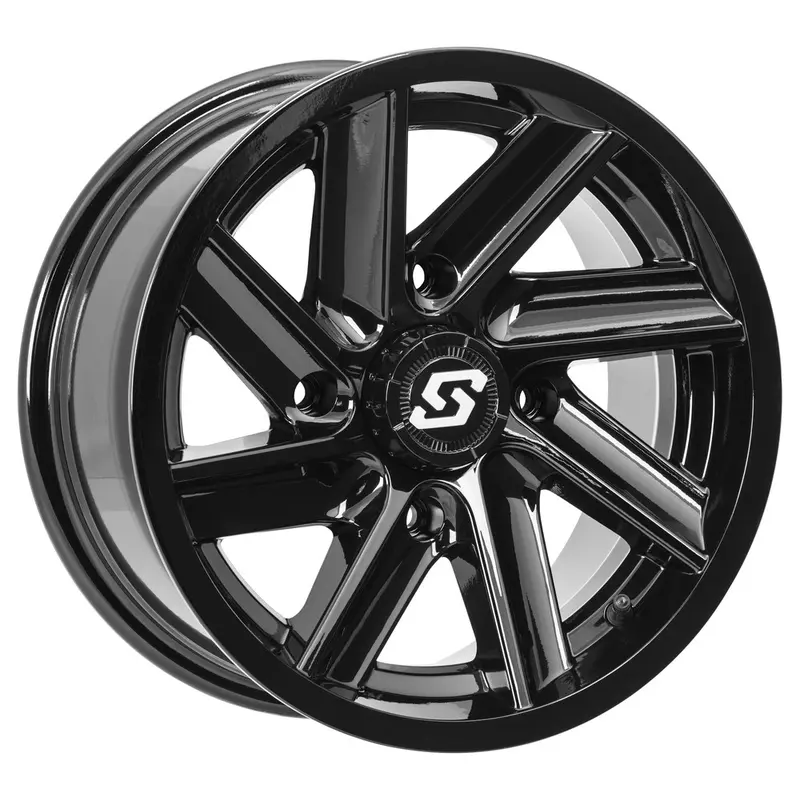 SEDONA CHOPPER WHEEL 14X7 4/156 4 3 ( 5MM) BLACK