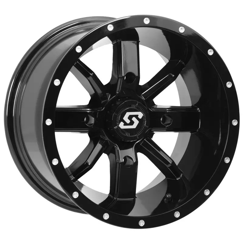 SEDONA HOLLOW POINT WHEEL 14X10 4/156 5 5 (0MM) BLACK