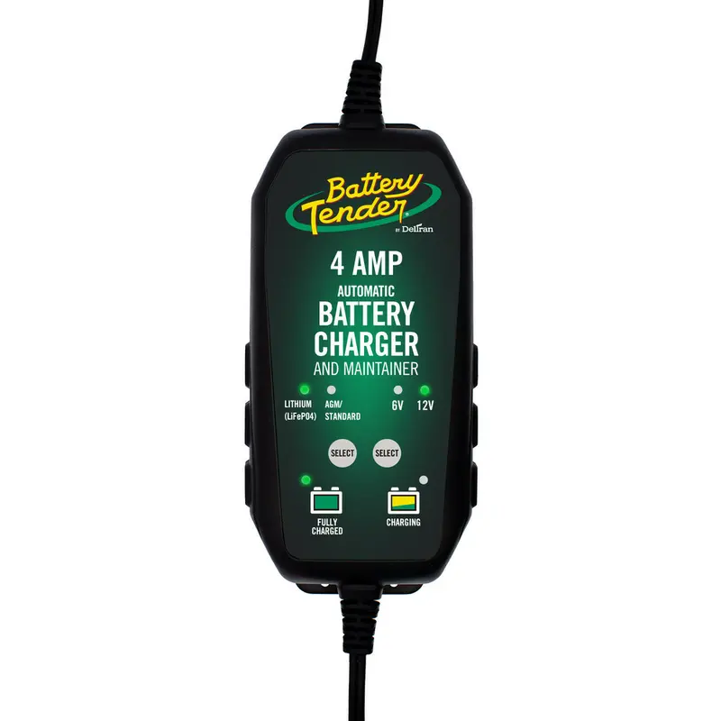 BATTERY TENDER SELECTABLE 4 AMP 6/12V CHARGER