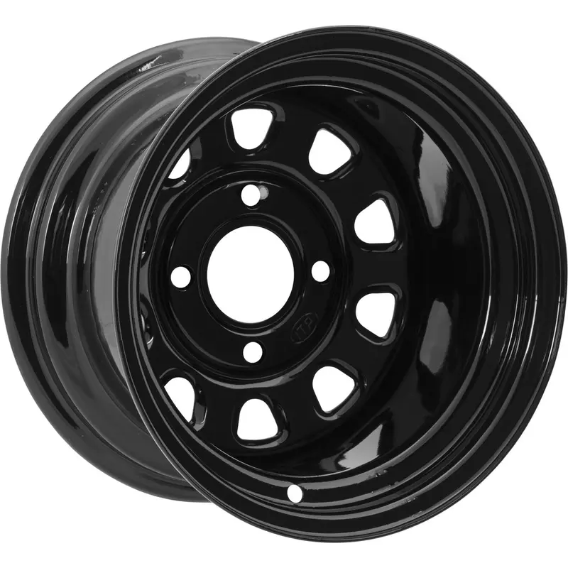 ITP DELTA BLK REAR 12X7 2 5 4/110