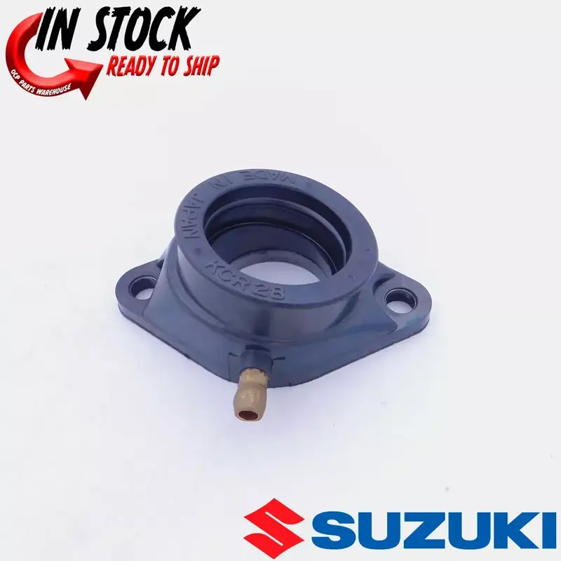 NEW SUZUKI ALT125 ALT185 LT125 LT185 OEM CARB INTAKE FLANGE MANIFOLD - IN STOCK