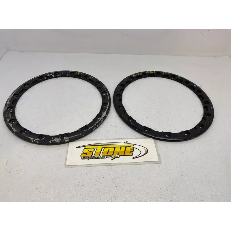 Raceline Beadlock 15" Wheel Rim Ring Set Rings Replacement UTV ATV 16 HOLE