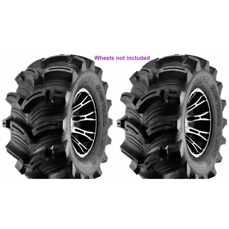 (2) New Kenda 26X12-12 26-12-12 K538 Executioner ATV Mud Tires