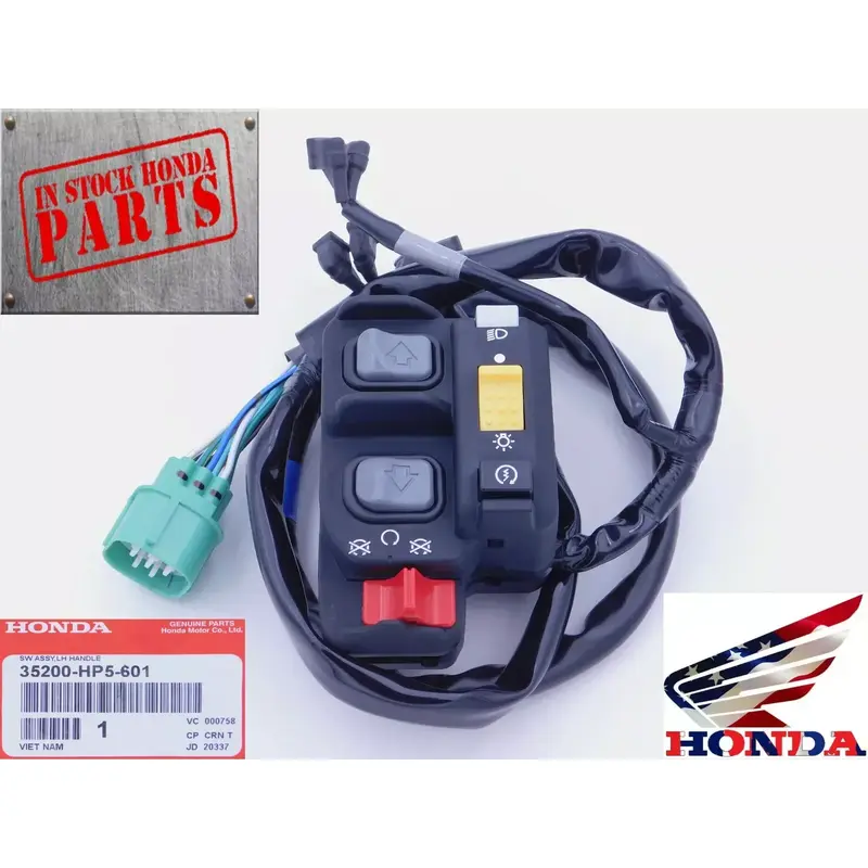 HONDA LEFT STARTER KILL SWITCH 2007 TRX420 FE TE RANCHER LIGHTING OEM