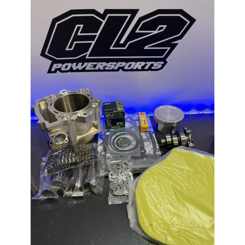 Yamaha Grizzly 700 Top End Engine Rebuild Kit 2007-2013 - Cylinder Piston Valves