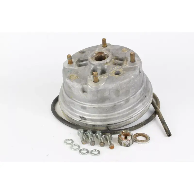 1987 Kawasaki Bayou 300 Right Rear Brake Drum Hub Assembly 9279