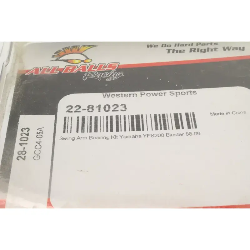 1998 Yamaha Blaster 200 Yfs200 Rear Swingarm Bearing Kit k7248