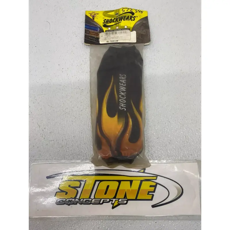 OUTERWEARS SHOCKWEAR REAR SHOCK COVER SUZUKI LT-80 QUADSPORT WORKS SHOCK LT80