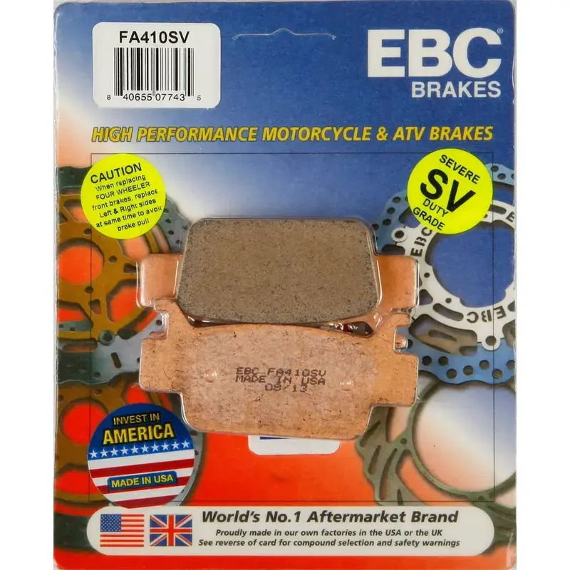 EBC SV Series Severe Duty Brake Pads FA410SV