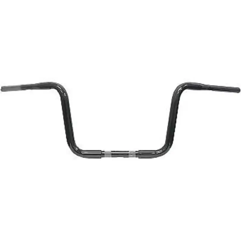 LA CHOPPERS LA-7310-12B Black 1-1/4" Handlebars 12" Ape Hanger