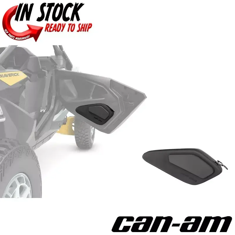 CAN AM LOWER DOOR STORAGE BAGS  24-2025 CAN AM MAVERICK R OEM GENUINE 715007324